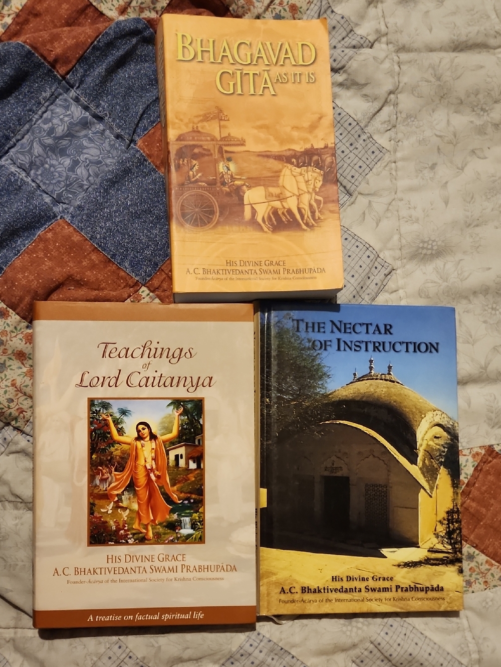 Lot Of Three Hindu Spiritual Relogious Books